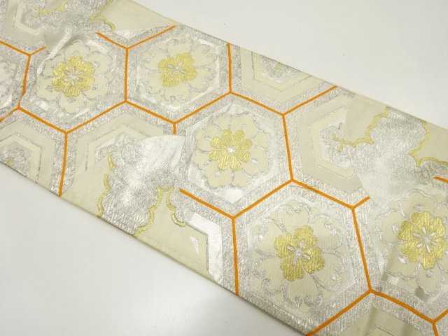 Japanese Kimono / Antique / Fukuro Obi Silk